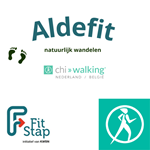 Logo Aldefit, natuurlijk wandelen Logo Aldefit, natuurlijk wandelen