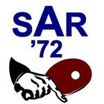 Logo Tafeltennisvereniging SAR '72