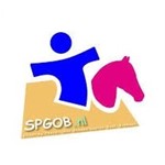 Logo SPGOB (Stichting Paardrijden gehandicapten Oost-Brabant)