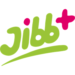 Jibb+ logo print