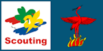 Logo Scouting Phoenix (Blauwe Vogels)