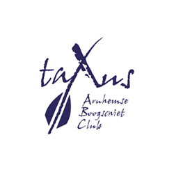 Boogschietclub Taxus logo print