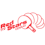 Logo Tafeltennisvereniging Red Stars
