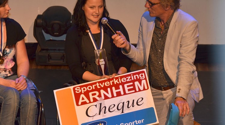 Aniek van Koot aangepast sporter van het jaar tijdens Arnhemse Sportverkiezing afbeelding nieuwsbericht Aniek van Koot aangepast sporter van het jaar tijdens Arnhemse Sportverkiezing afbeelding nieuwsbericht