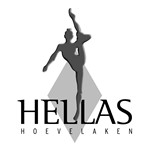 Logo Gymnastiek- en Dansvereniging Hellas Hoevelaken