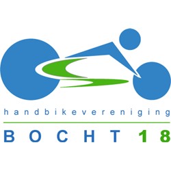Handbikevereniging Bocht 18 logo print