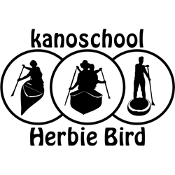 Kano en SUP school Herbie Bird  logo print