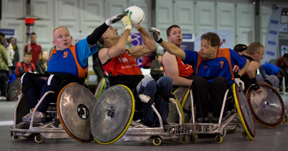 Niet voor watjes: rolstoelrugby! afbeelding nieuwsbericht Niet voor watjes: rolstoelrugby! afbeelding nieuwsbericht