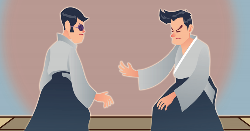 Aikido voor mensen met een visuele beperking afbeelding nieuwsbericht