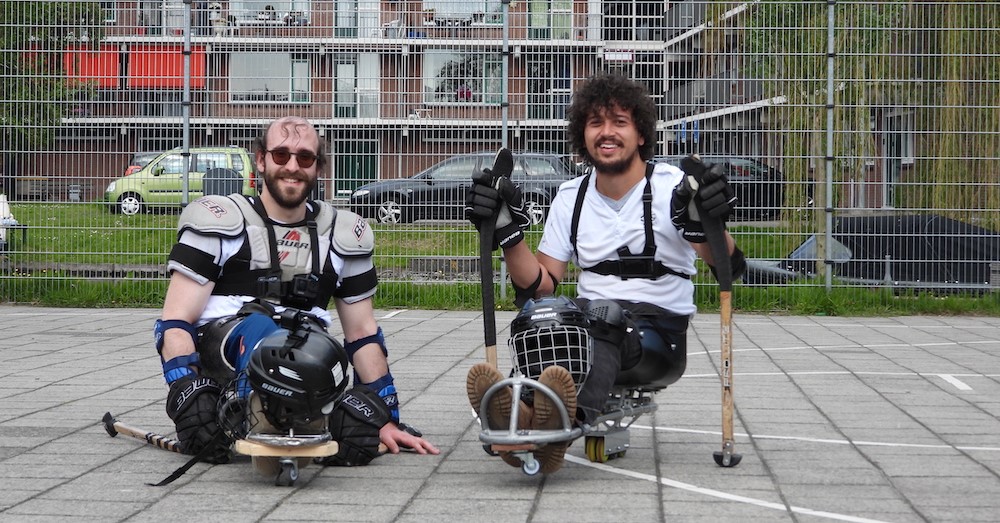 Para Ice Hockey kan ook zonder ijs! afbeelding nieuwsbericht Para Ice Hockey kan ook zonder ijs! afbeelding nieuwsbericht
