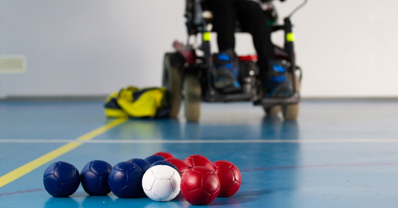Boccia is een Paralympische sport voor mensen met een motorische beperking afbeelding nieuwsbericht