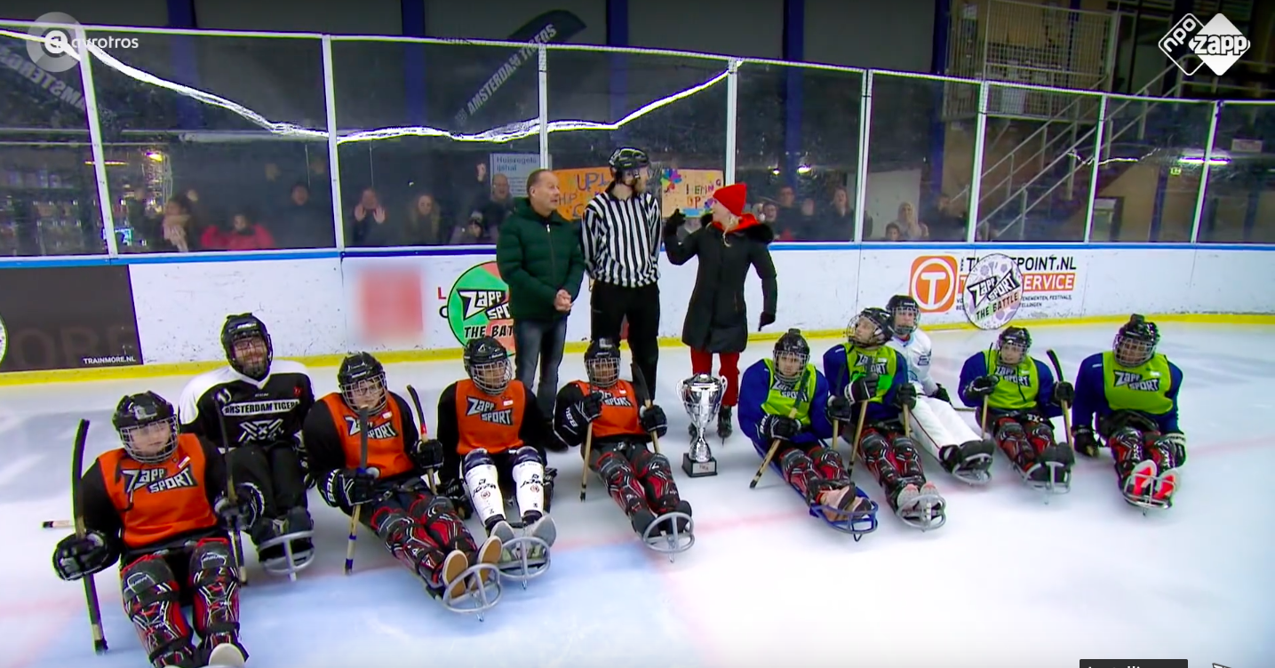 Para-Icehockey battle bij Zappsport! afbeelding nieuwsbericht Para-Icehockey battle bij Zappsport! afbeelding nieuwsbericht