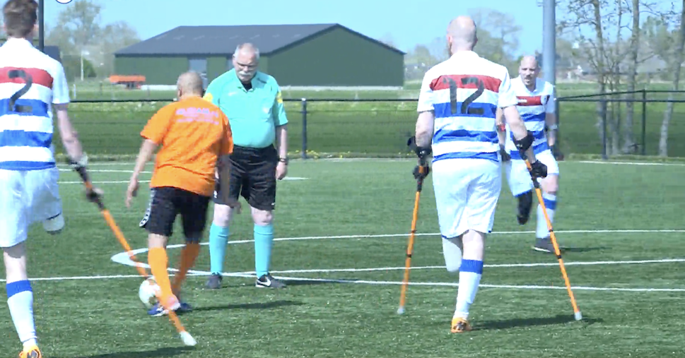 Amputatieteam oefent tegen walkingfootballers afbeelding nieuwsbericht Amputatieteam oefent tegen walkingfootballers afbeelding nieuwsbericht
