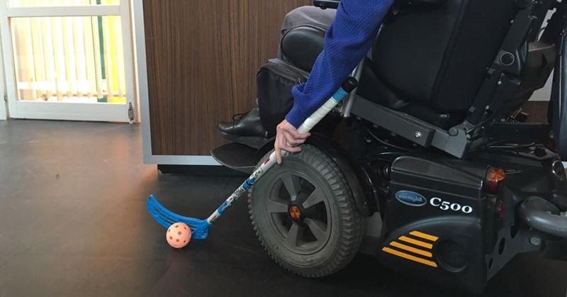 E-hockey: teamsport met je eigen elektrische rolstoel afbeelding nieuwsbericht