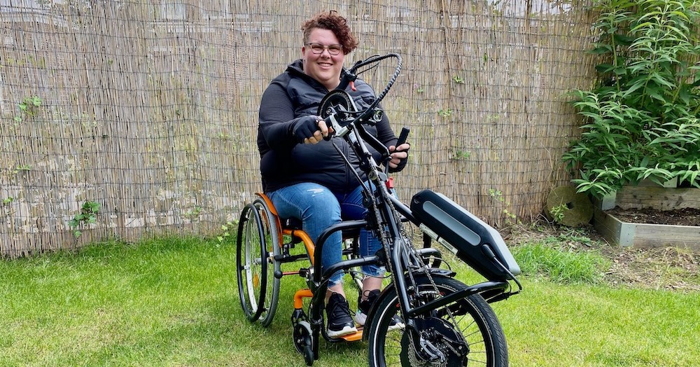 “Met de handbike kan ik mezelf weer uitdagen” afbeelding nieuwsbericht “Met de handbike kan ik mezelf weer uitdagen” afbeelding nieuwsbericht