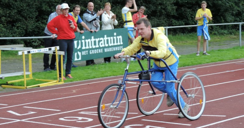 Jeroen was de eerste in Nederland met een racerunner afbeelding nieuwsbericht