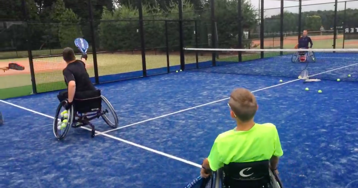 Probeer rolstoelpadel bij een clinic tijdens het NK afbeelding nieuwsbericht Probeer rolstoelpadel bij een clinic tijdens het NK afbeelding nieuwsbericht