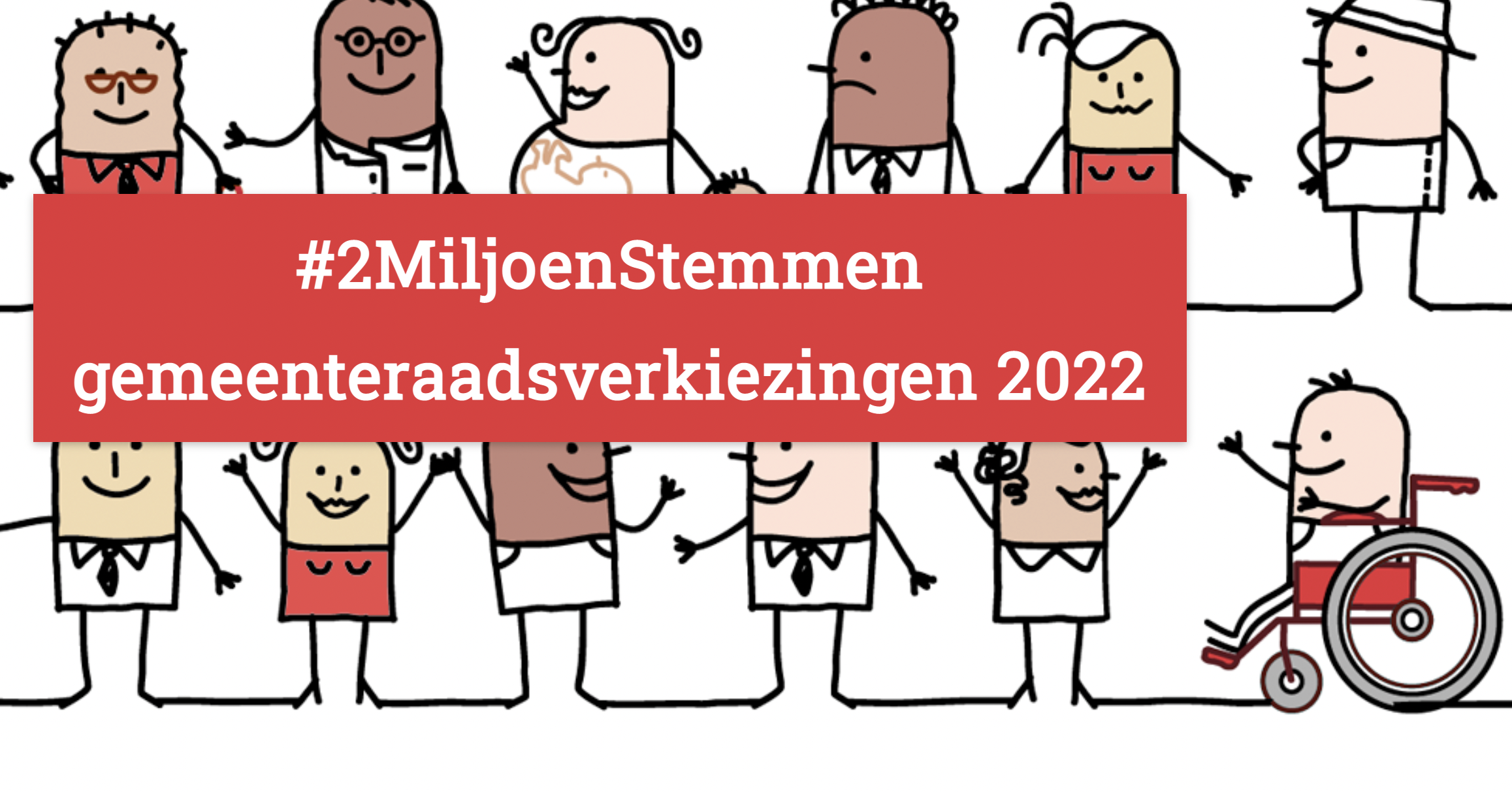 Laat je stem horen met #2miljoenstemmen afbeelding nieuwsbericht Laat je stem horen met #2miljoenstemmen afbeelding nieuwsbericht