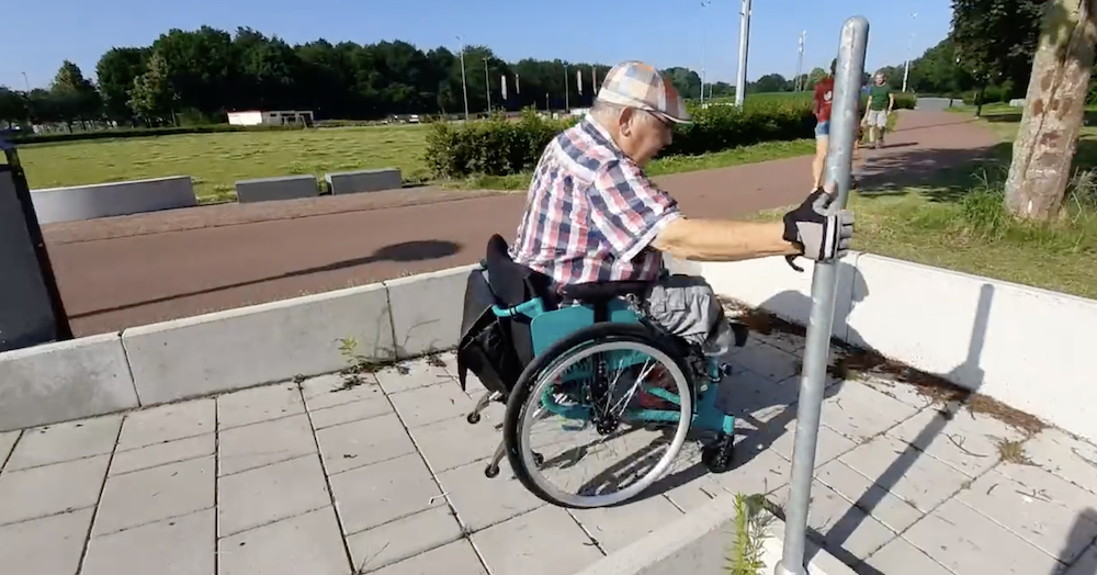 Eerste oefenpark voor rolstoelers geopend afbeelding nieuwsbericht Eerste oefenpark voor rolstoelers geopend afbeelding nieuwsbericht