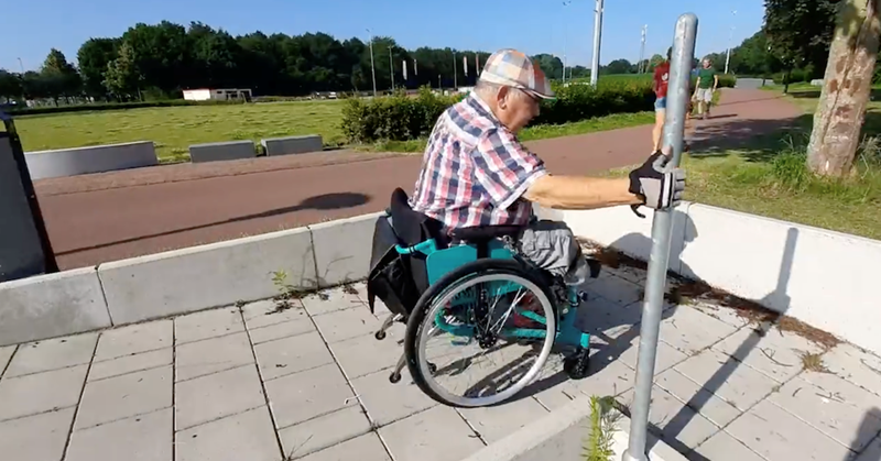 Eerste oefenpark voor rolstoelers geopend afbeelding nieuwsbericht