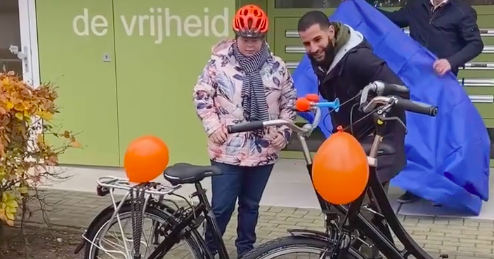 Droom Yvette komt uit: leren fietsen! afbeelding nieuwsbericht Droom Yvette komt uit: leren fietsen! afbeelding nieuwsbericht