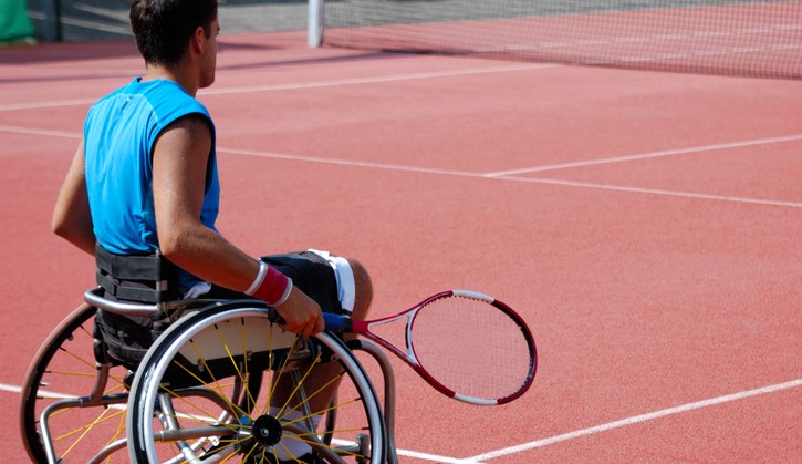 Zijn rolstoeltenniscarrière begon dankzij een simpele advertentie uit de krant afbeelding nieuwsbericht Zijn rolstoeltenniscarrière begon dankzij een simpele advertentie uit de krant afbeelding nieuwsbericht