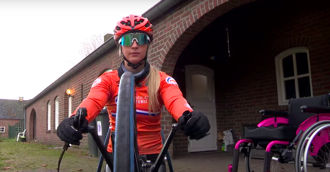 Mitch en Chantal vonden in handbike nieuwe kracht afbeelding nieuwsbericht Mitch en Chantal vonden in handbike nieuwe kracht afbeelding nieuwsbericht
