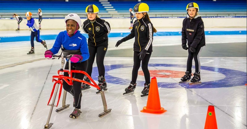 IJspret voor elk kind: gratis schaatsclinics op Vechtsebanen afbeelding nieuwsbericht