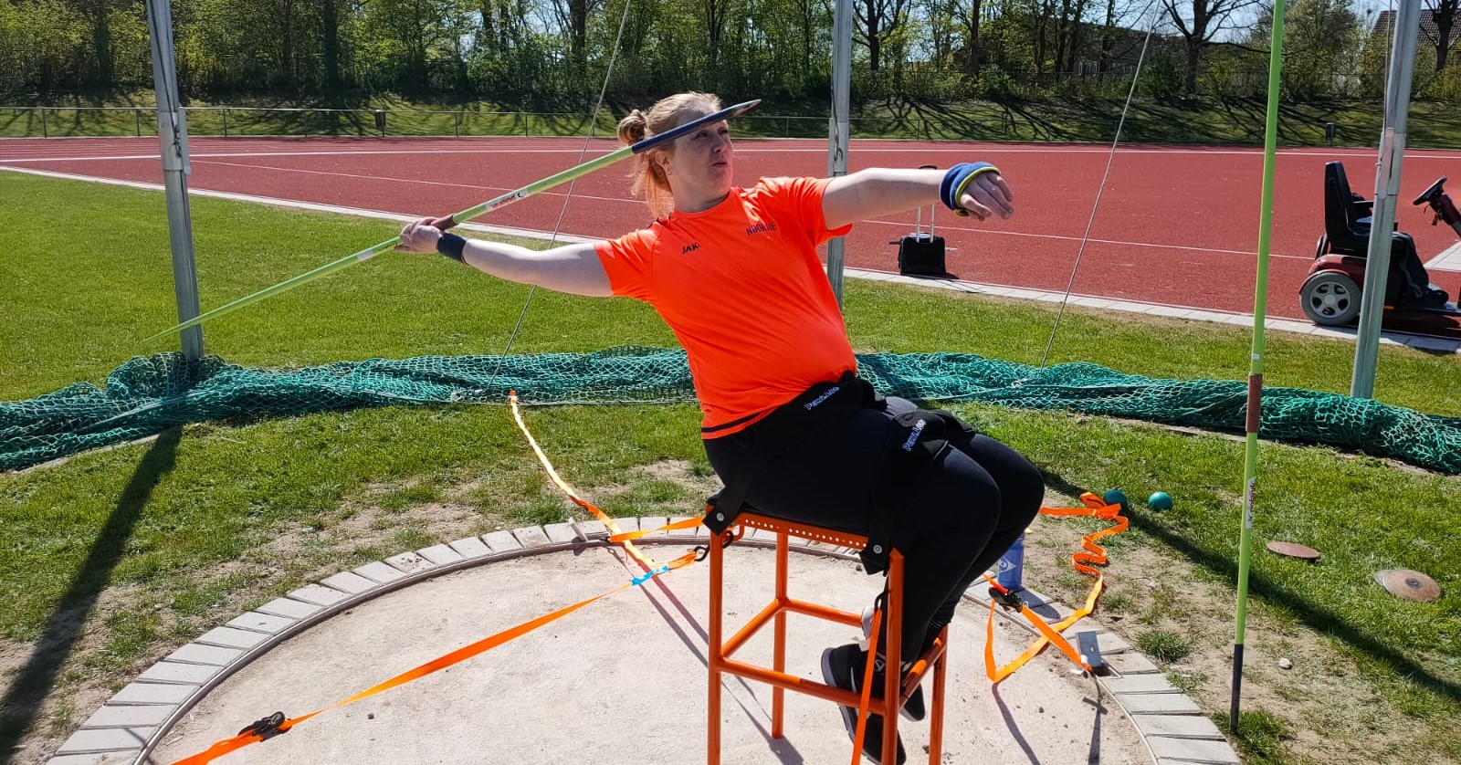“In de werpstoel vergeet ik mijn beperking” afbeelding nieuwsbericht “In de werpstoel vergeet ik mijn beperking” afbeelding nieuwsbericht