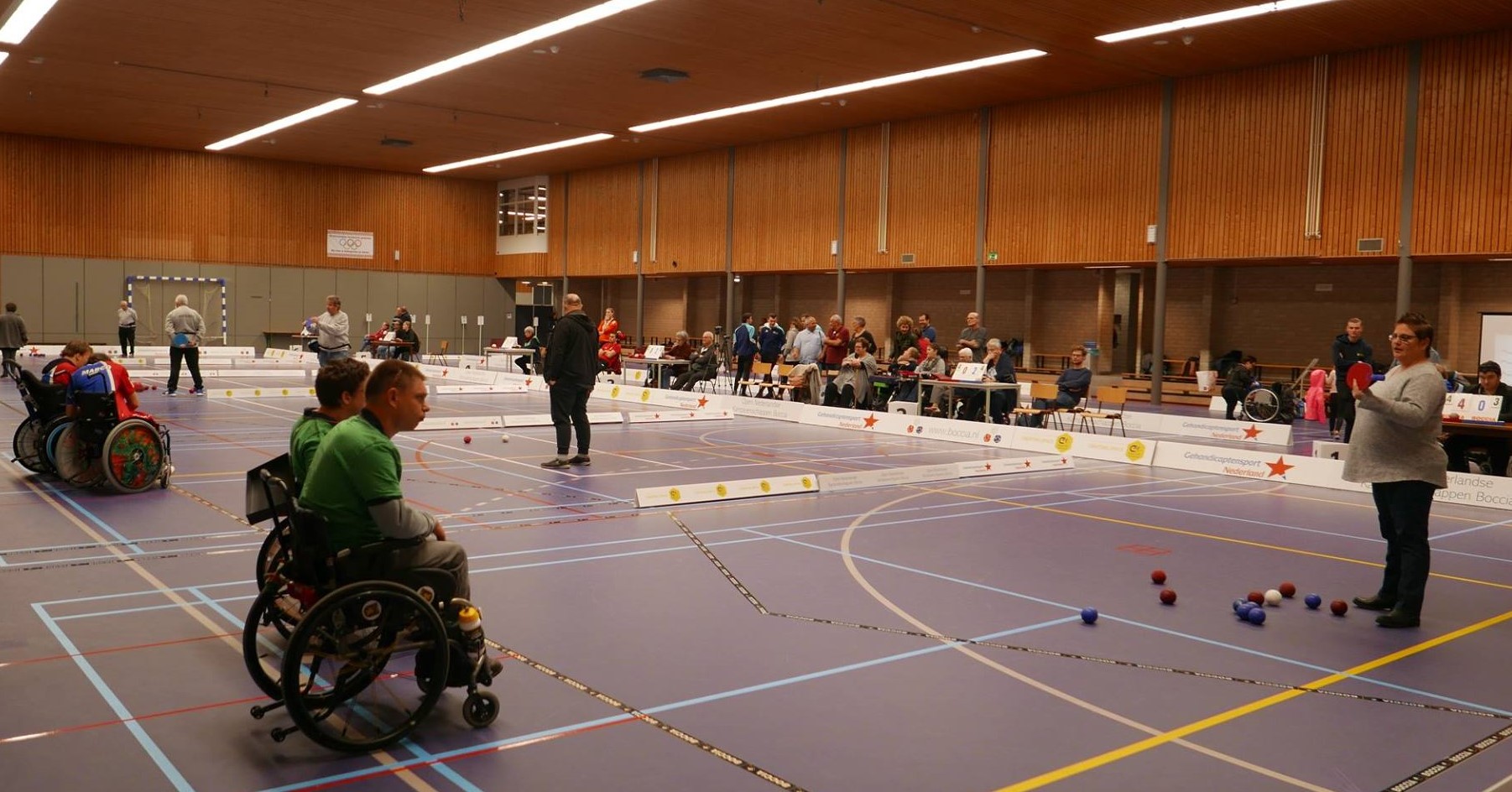 Spannende strijd tijdens de Open Nederlandse Kampioenschappen Boccia afbeelding nieuwsbericht Spannende strijd tijdens de Open Nederlandse Kampioenschappen Boccia afbeelding nieuwsbericht