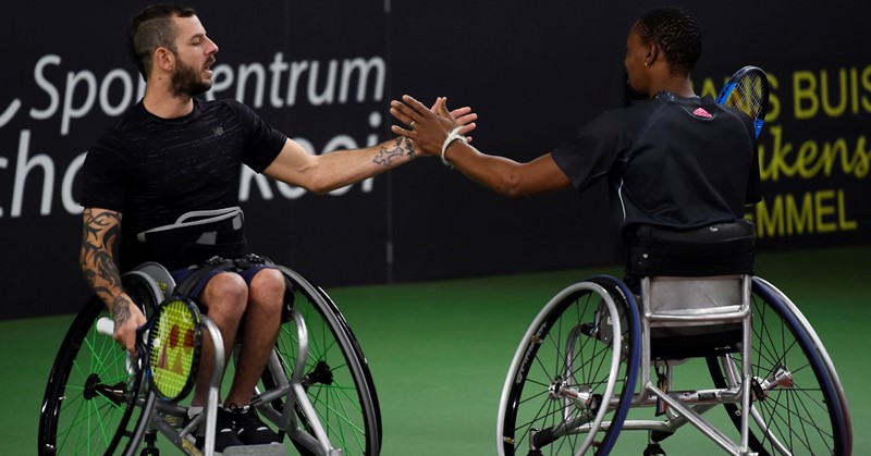 Probeer rolstoeltennis bij meer dan 100 clubs in Nederland afbeelding nieuwsbericht