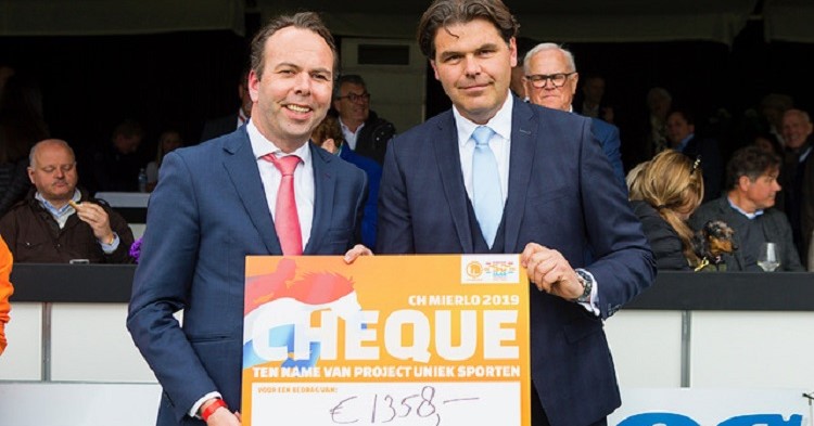 Concours Hippique schenkt deel parkeergelden aan Uniek Sporten Brabant afbeelding nieuwsbericht Concours Hippique schenkt deel parkeergelden aan Uniek Sporten Brabant afbeelding nieuwsbericht