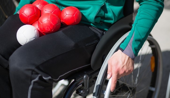 Gooi, werp of rol die bal tijdens de boccia kennismakingsdag afbeelding nieuwsbericht Gooi, werp of rol die bal tijdens de boccia kennismakingsdag afbeelding nieuwsbericht