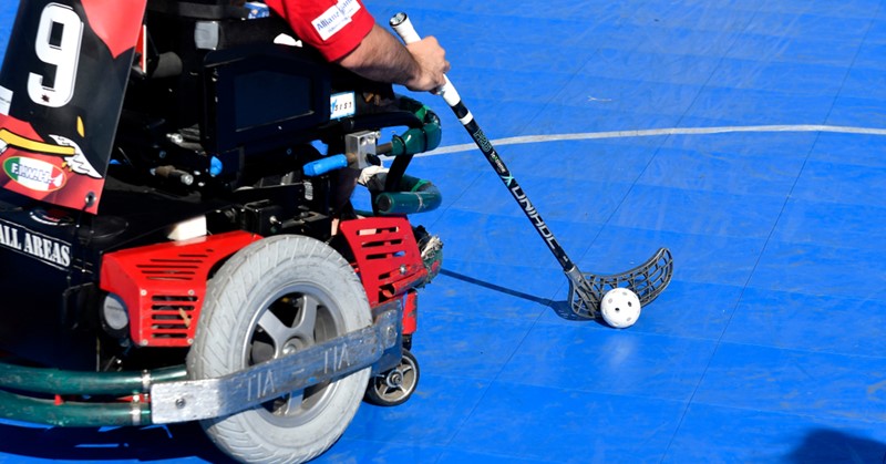 E-hockey: scheuren in je elektrische rolstoel afbeelding nieuwsbericht