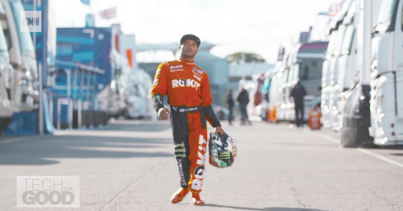 Nicolas Hamilton is ondanks CP autocoureur afbeelding nieuwsbericht