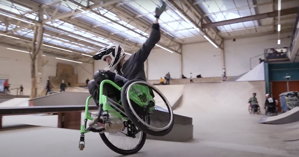 Het skatepark in met je rolstoel! afbeelding nieuwsbericht Het skatepark in met je rolstoel! afbeelding nieuwsbericht