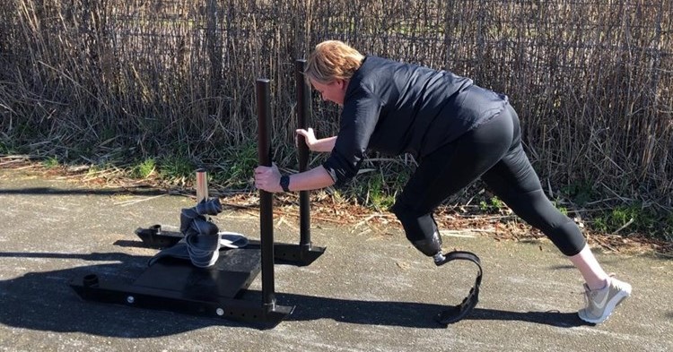 Dianne kon blade proberen dankzij Uniek Sporten afbeelding nieuwsbericht Dianne kon blade proberen dankzij Uniek Sporten afbeelding nieuwsbericht