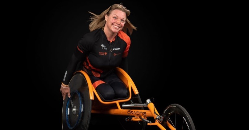 Margret krijgt sportrolstoel van Radio 538 afbeelding nieuwsbericht Margret krijgt sportrolstoel van Radio 538 afbeelding nieuwsbericht