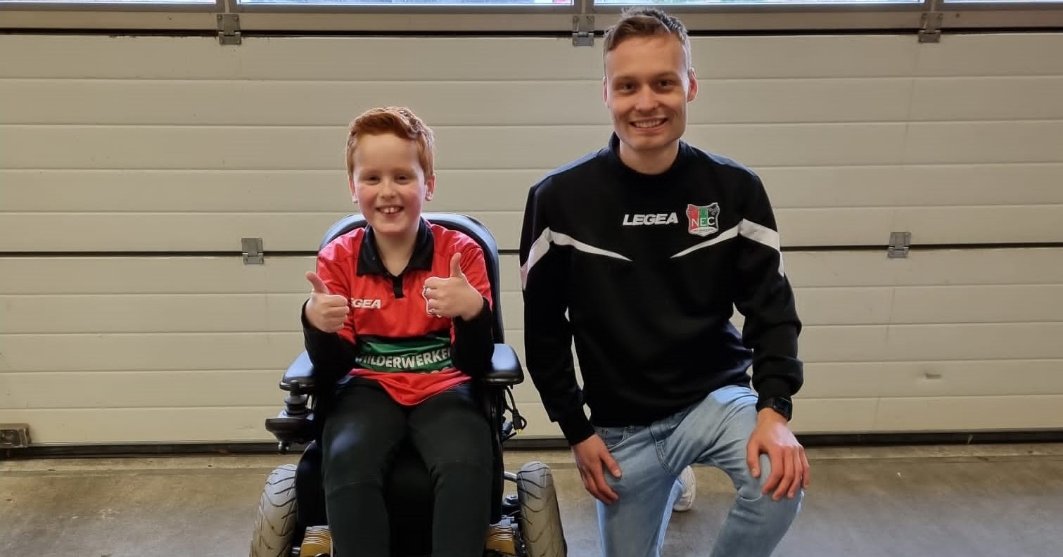Nieuw bij N.E.C: elektrisch rolstoelvoetbal! afbeelding nieuwsbericht Nieuw bij N.E.C: elektrisch rolstoelvoetbal! afbeelding nieuwsbericht