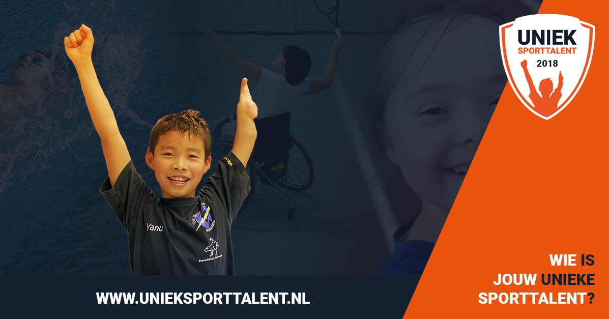 Verkiezing Uniek Sporttalent 2018 gestart! afbeelding nieuwsbericht Verkiezing Uniek Sporttalent 2018 gestart! afbeelding nieuwsbericht