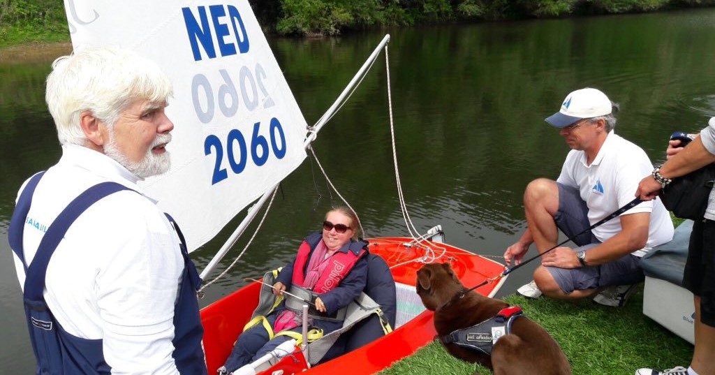 Rolstoel op de steiger en lekker het water op! afbeelding nieuwsbericht Rolstoel op de steiger en lekker het water op! afbeelding nieuwsbericht