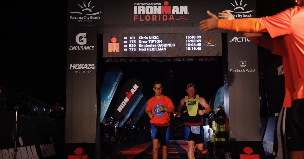 Chris eerste Ironman-finisher met Down afbeelding nieuwsbericht Chris eerste Ironman-finisher met Down afbeelding nieuwsbericht