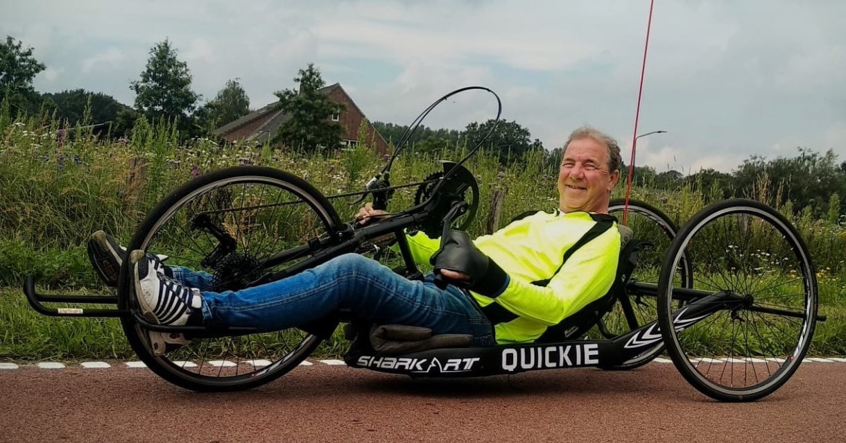 Met geleende handbike ontdekte Bas nieuwe passie afbeelding nieuwsbericht Met geleende handbike ontdekte Bas nieuwe passie afbeelding nieuwsbericht