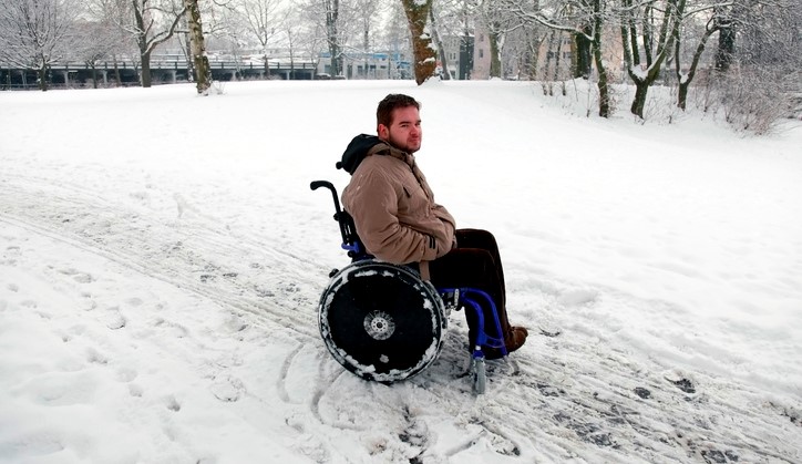 Winterweer tips voor rolstoelers afbeelding nieuwsbericht