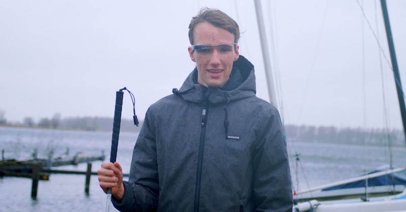 Een slimme bril en app als ogen voor blinden afbeelding nieuwsbericht
