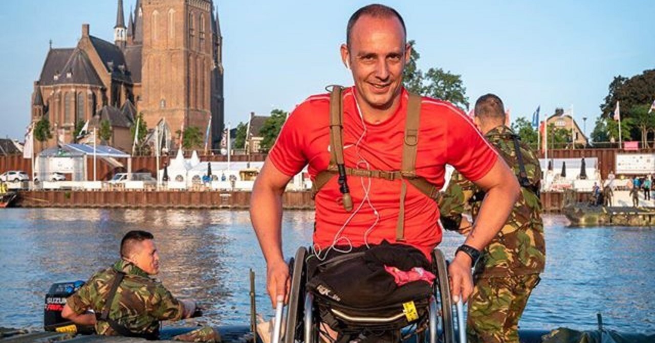Ronald was in zijn rolstoel de snelste bij de Nijmeegse Vierdaagse afbeelding nieuwsbericht Ronald was in zijn rolstoel de snelste bij de Nijmeegse Vierdaagse afbeelding nieuwsbericht