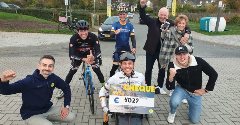 Tim de Vries handbiket Pieterpad in 2 dagen afbeelding nieuwsbericht