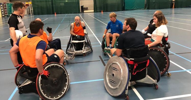 Rolstoelrugby nieuw onderdeel bij DIOK Leiden afbeelding nieuwsbericht Rolstoelrugby nieuw onderdeel bij DIOK Leiden afbeelding nieuwsbericht