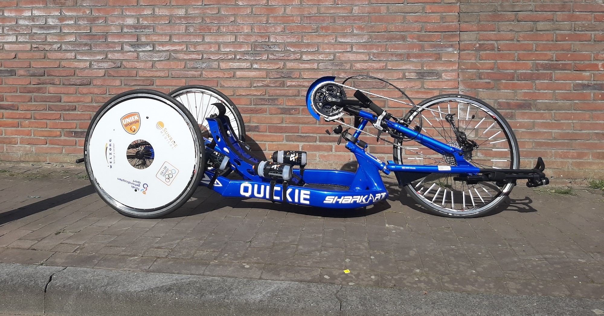 Geert rijdt mega sponsortocht met Uitleen handbike afbeelding nieuwsbericht Geert rijdt mega sponsortocht met Uitleen handbike afbeelding nieuwsbericht