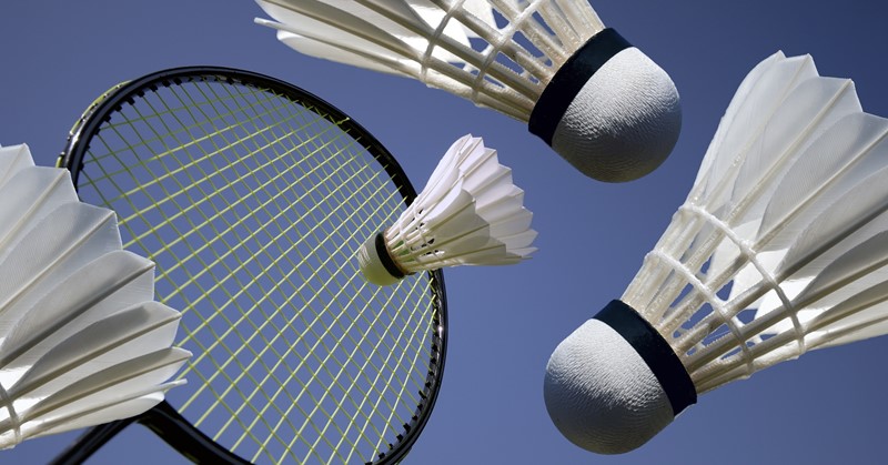 Test je reactiesnelheid tijdens de Nationale Sportweek met badminton afbeelding nieuwsbericht